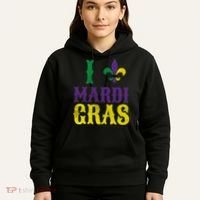 I Love Mardi Gras Hoodie thumb 5