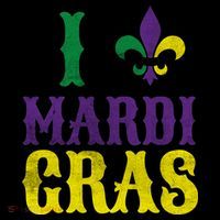 I Love Mardi Gras Sweatshirt thumb 3