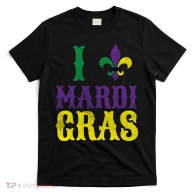I Love Mardi Gras T-Shirt