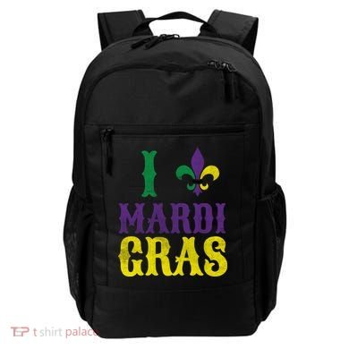 I Love Mardi Gras Backpack