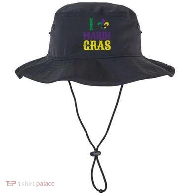 I Love Mardi Gras Bucket Hat