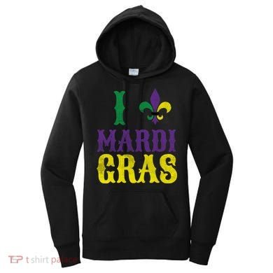 I Love Mardi Gras Women's Hoodie