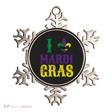 I Love Mardi Gras Ornament
