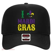 I Love Mardi Gras Hat thumb 0