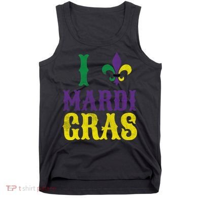 I Love Mardi Gras Tank Top