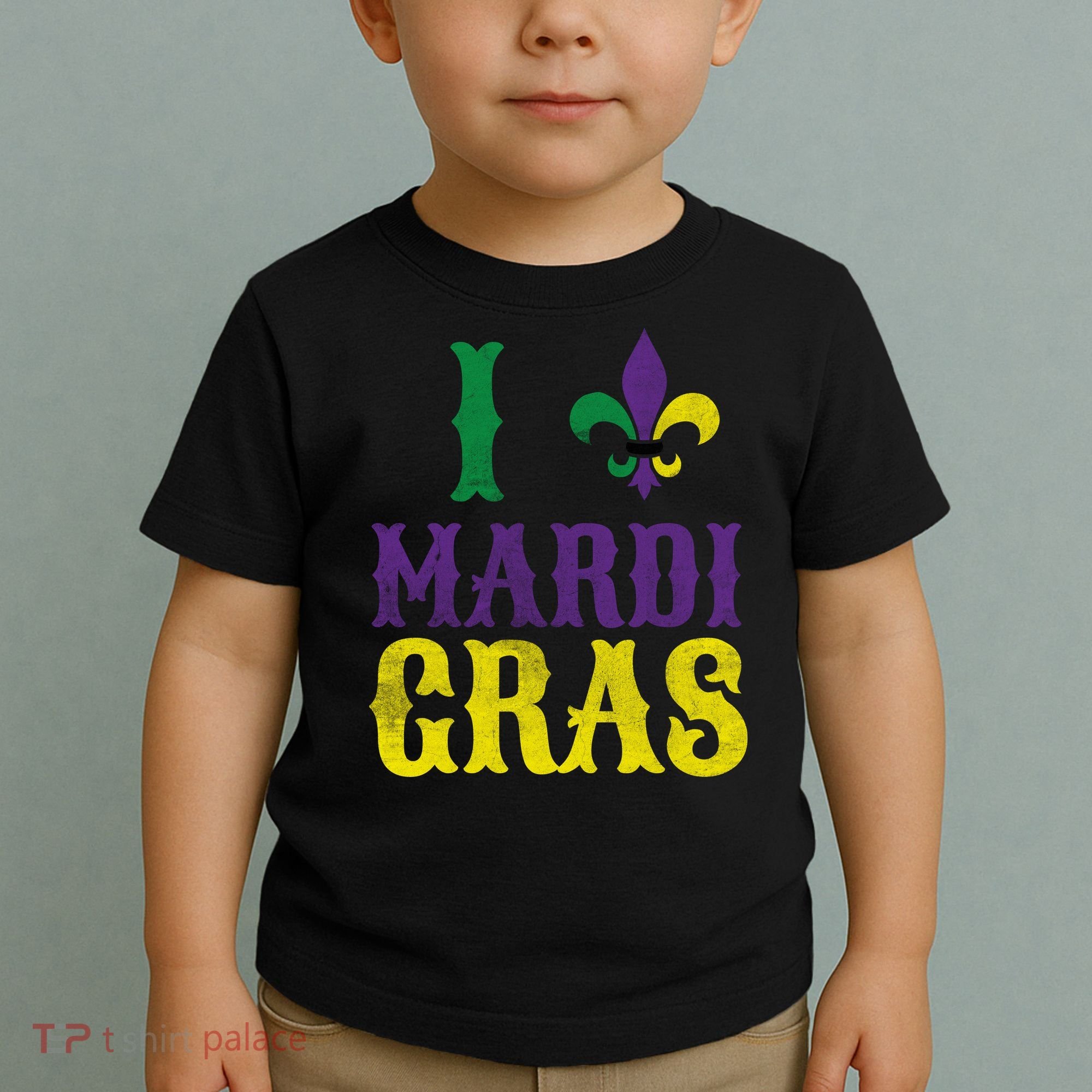 I Love Mardi Gras Toddler T-Shirt