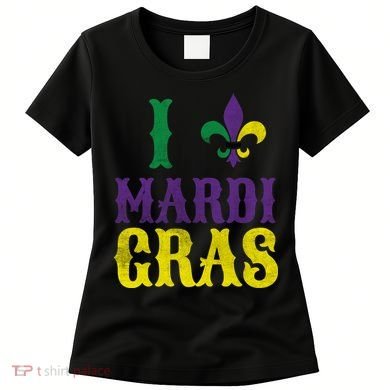 I Love Mardi Gras Women's T-Shirt