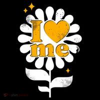 I Love Me Flower Ornament thumb 1