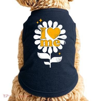 I Love Me Flower Doggie Tank