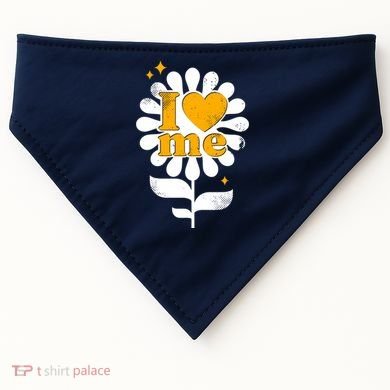 I Love Me Flower USA-Made Doggie Bandana