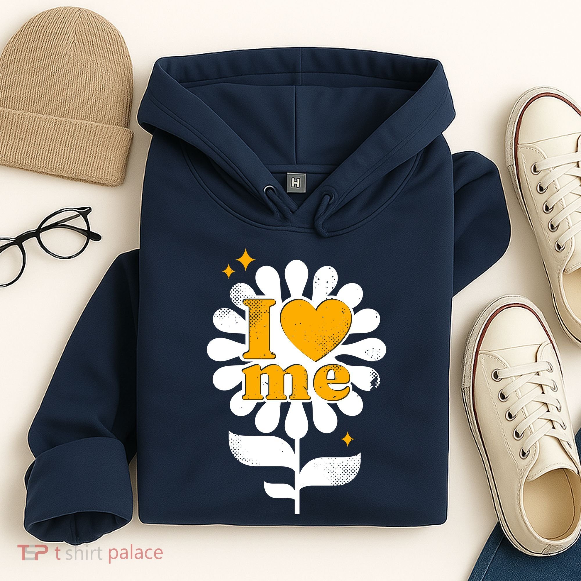 I Love Me Flower Hoodie