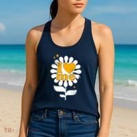 I Love Me Flower Women's Tank Top thumb 2