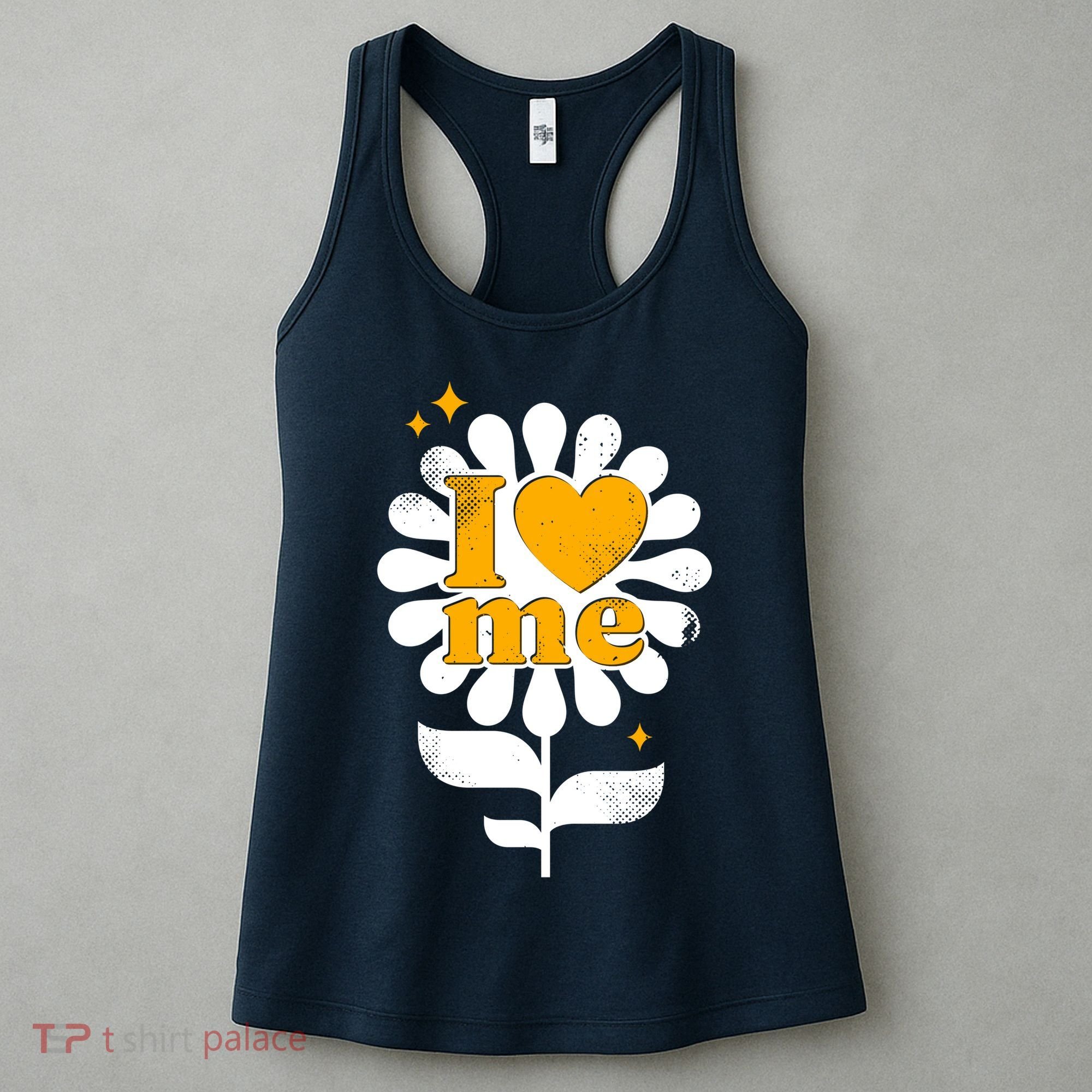 I Love Me Flower Women's Tank Top