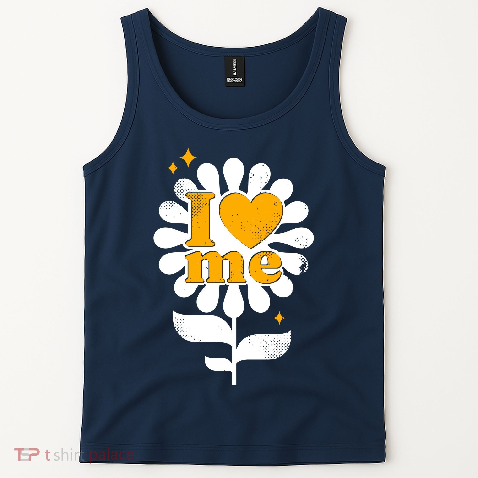 I Love Me Flower Tank Top