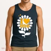 I Love Me Flower Tank Top thumb 3