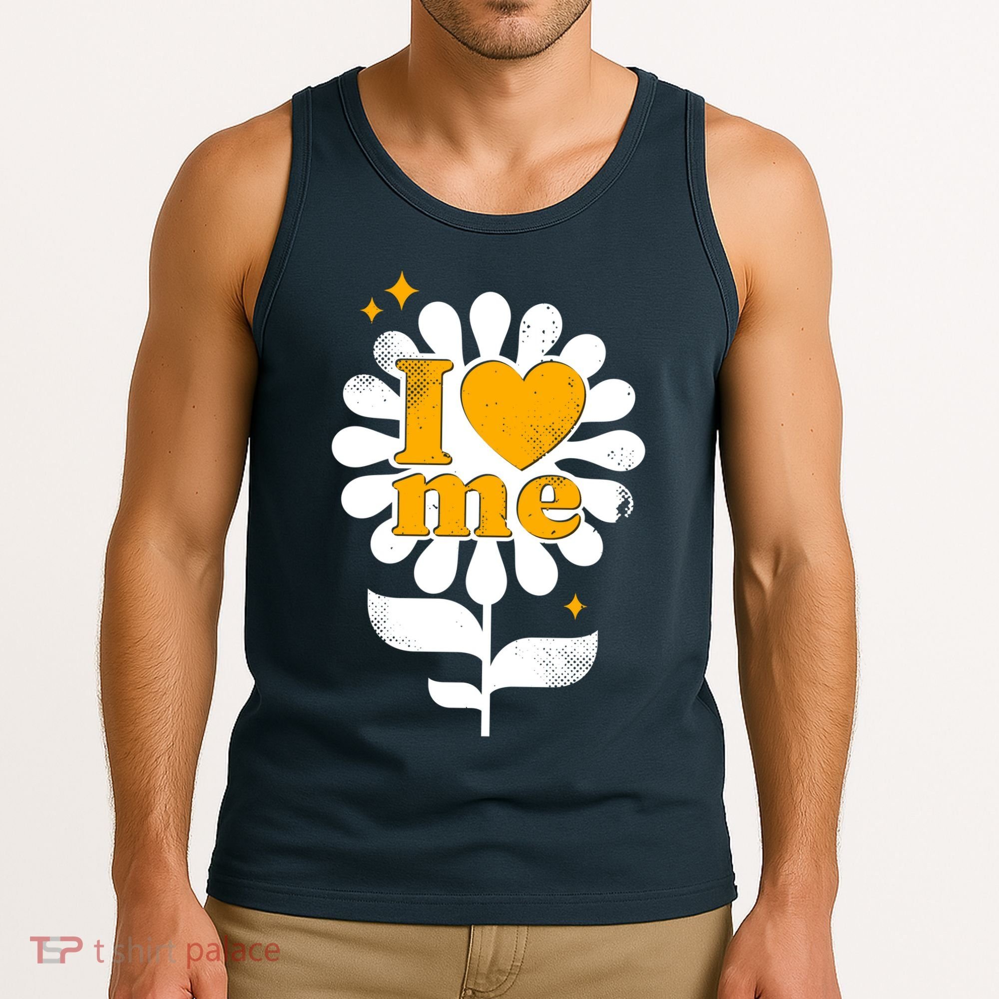I Love Me Flower Tank Top