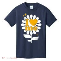 I Love Me Flower Kids T-Shirt thumb 0
