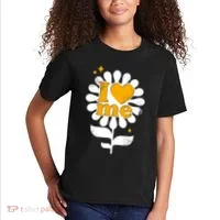 I Love Me Flower Kids T-Shirt thumb 2