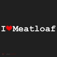 I Love Meatloaf Golf Towel thumb 3