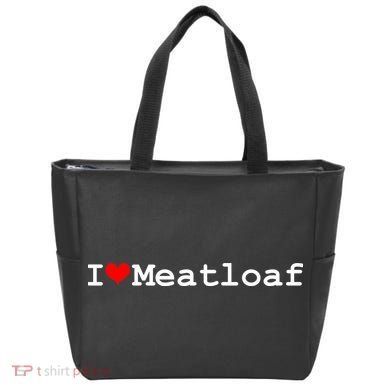 I Love Meatloaf Tote Bag