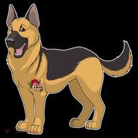 I Love Mom Tattoo German Shepard Coffee Mug thumb 5