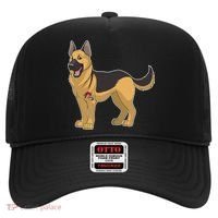I Love Mom Tattoo German Shepard Hat thumb 0