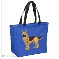 I Love Mom Tattoo German Shepard Tote Bag thumb 2