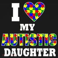 I Love My Autistic Daughter Autism Sweatshirt thumb 3