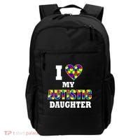 I Love My Autistic Daughter Autism Backpack thumb 0