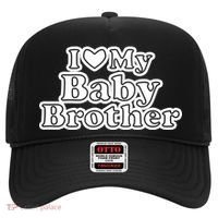 I Love My Baby Brother Hat thumb 0