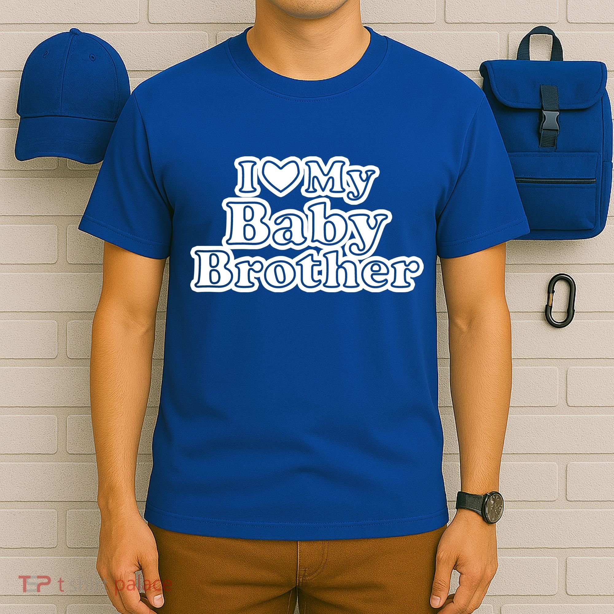 I Love My Baby Brother T-Shirt