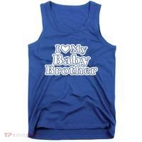 I Love My Baby Brother Tank Top thumb 0