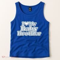I Love My Baby Brother Tank Top thumb 2