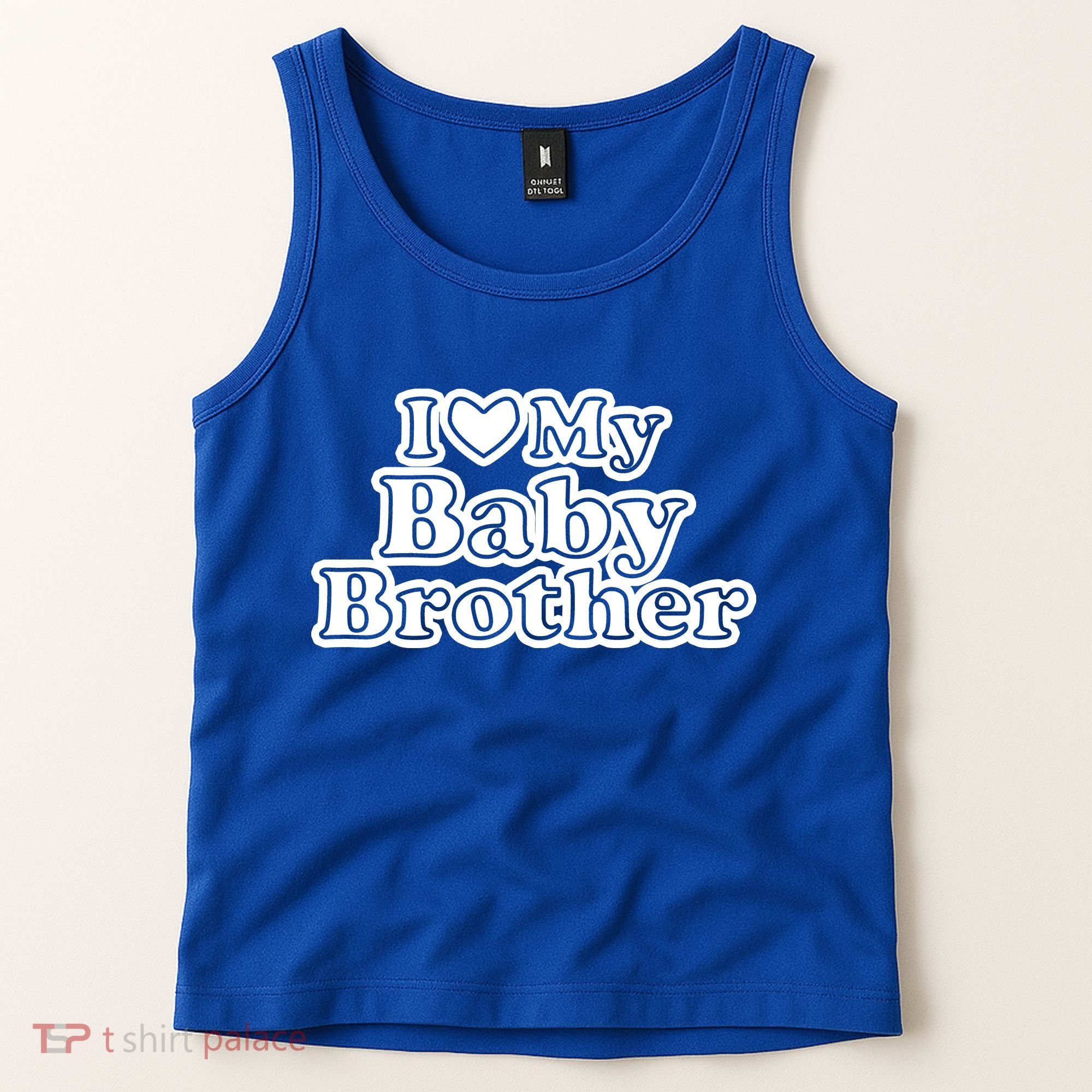 I Love My Baby Brother Tank Top