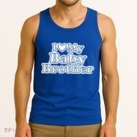I Love My Baby Brother Tank Top thumb 3
