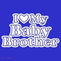 I Love My Baby Brother Toddler T-Shirt thumb 4