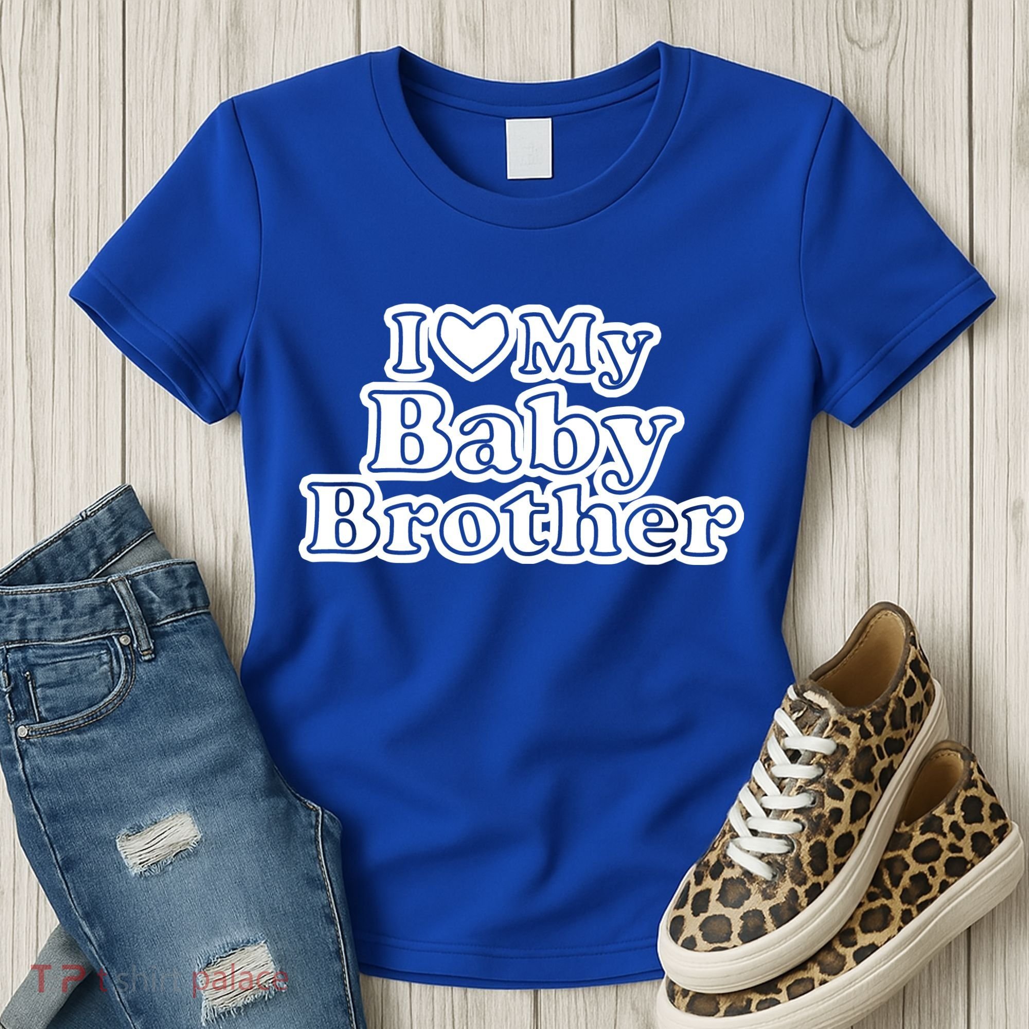 I Love My Baby Brother Women's T-Shirt