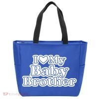 I Love My Baby Brother Tote Bag thumb 0
