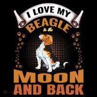 I Love My Beagle To The Moon and Back Coffee Mug thumb 5