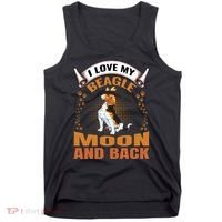 I Love My Beagle To The Moon and Back Tank Top thumb 0