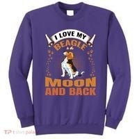 I Love My Beagle To The Moon and Back Sweatshirt thumb 0