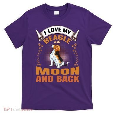 I Love My Beagle To The Moon and Back T-Shirt