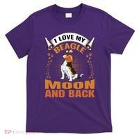 I Love My Beagle To The Moon and Back T-Shirt thumb 0