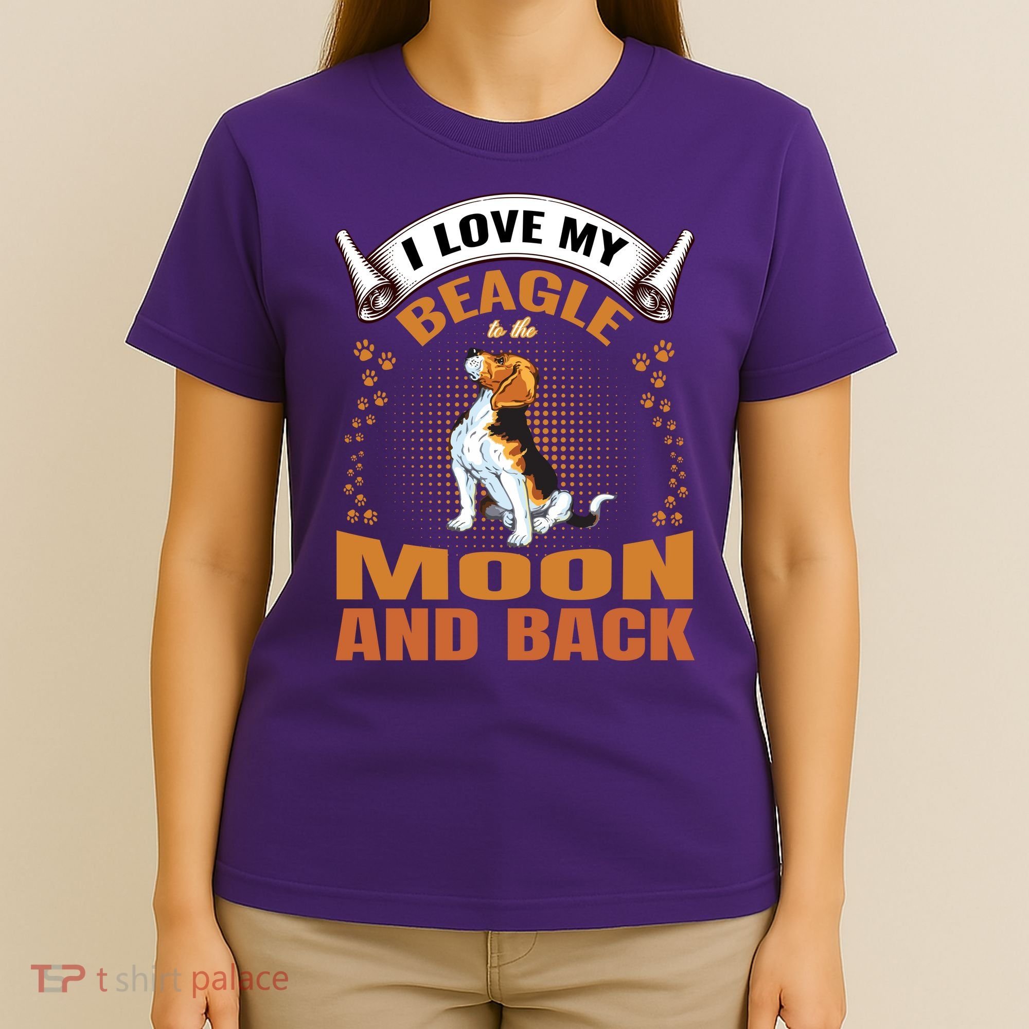I Love My Beagle To The Moon and Back T-Shirt