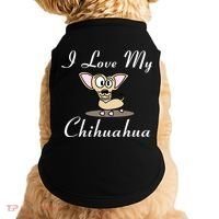 I Love My Chihuahua Doggie Tank thumb 0
