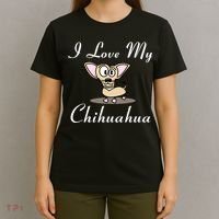 I Love My Chihuahua T-Shirt thumb 4