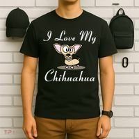 I Love My Chihuahua T-Shirt thumb 6