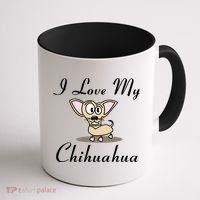 I Love My Chihuahua Coffee Mug thumb 1