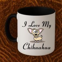 I Love My Chihuahua Coffee Mug thumb 2