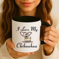 I Love My Chihuahua Coffee Mug thumb 3